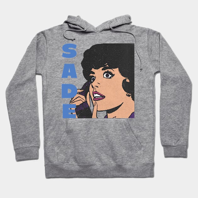 vintage sade pop art // fanart Hoodie by psninetynine